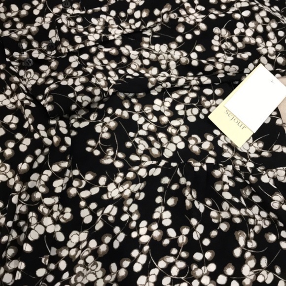 Sejour Print Blouse (Plus Size) - Picture 5 of 7